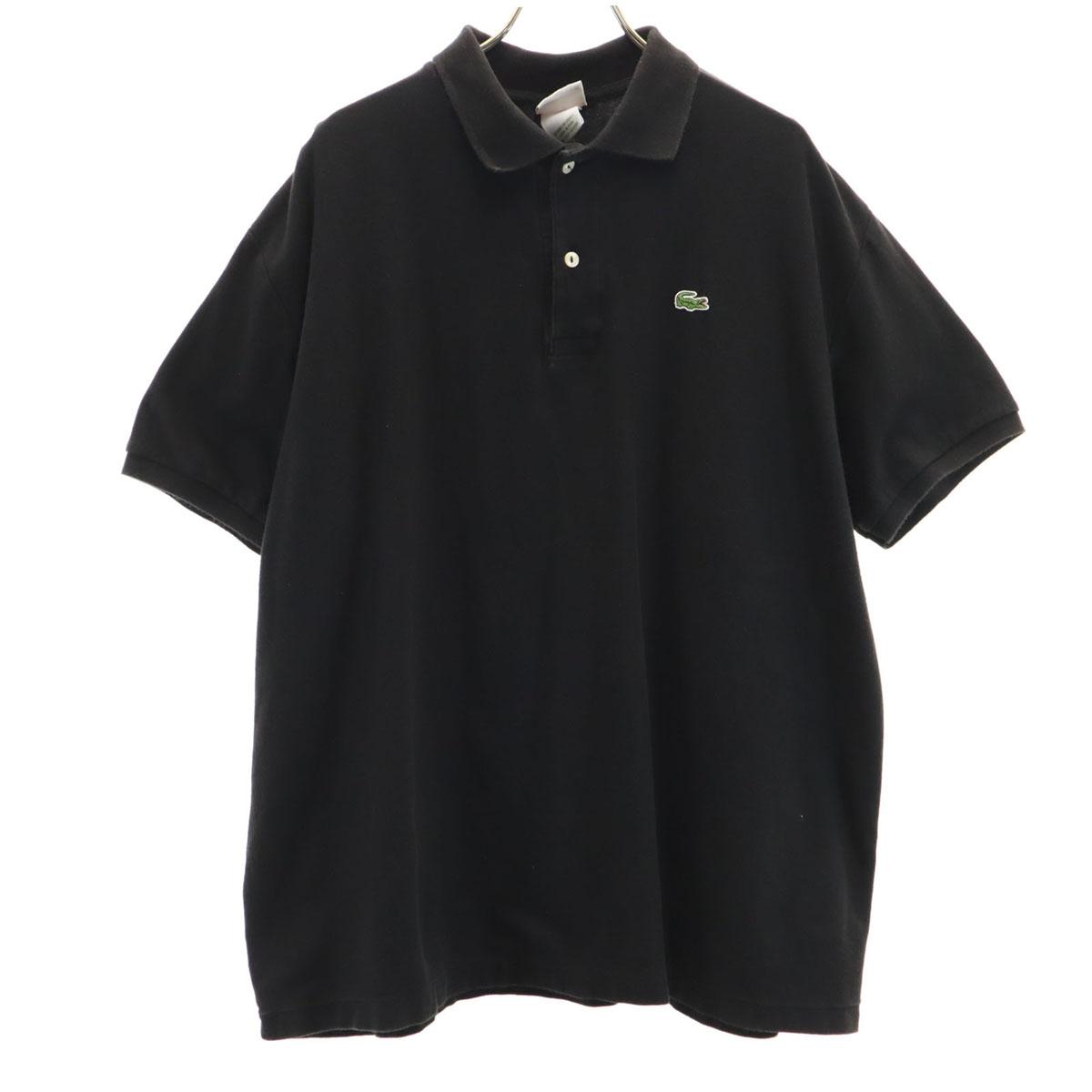 

LACOSTE Short sleeve Polo shirt black Men s Used