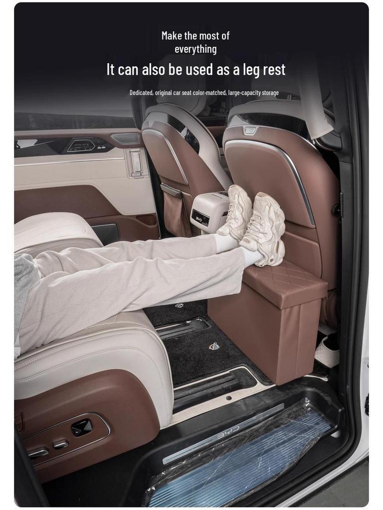 BYD Xia Second-Row Aisle Storage Box – Large Capacity Car Organizer