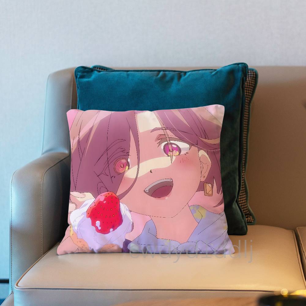 

MMILGRAM Mahiru Pillow Case Cover Square Sofa With For Pattern Comfortable Cushion suitable Of Room 30x30cm