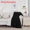 Plush Versatile Blankets With Classic Solid Colors For Home Decor Gifts And