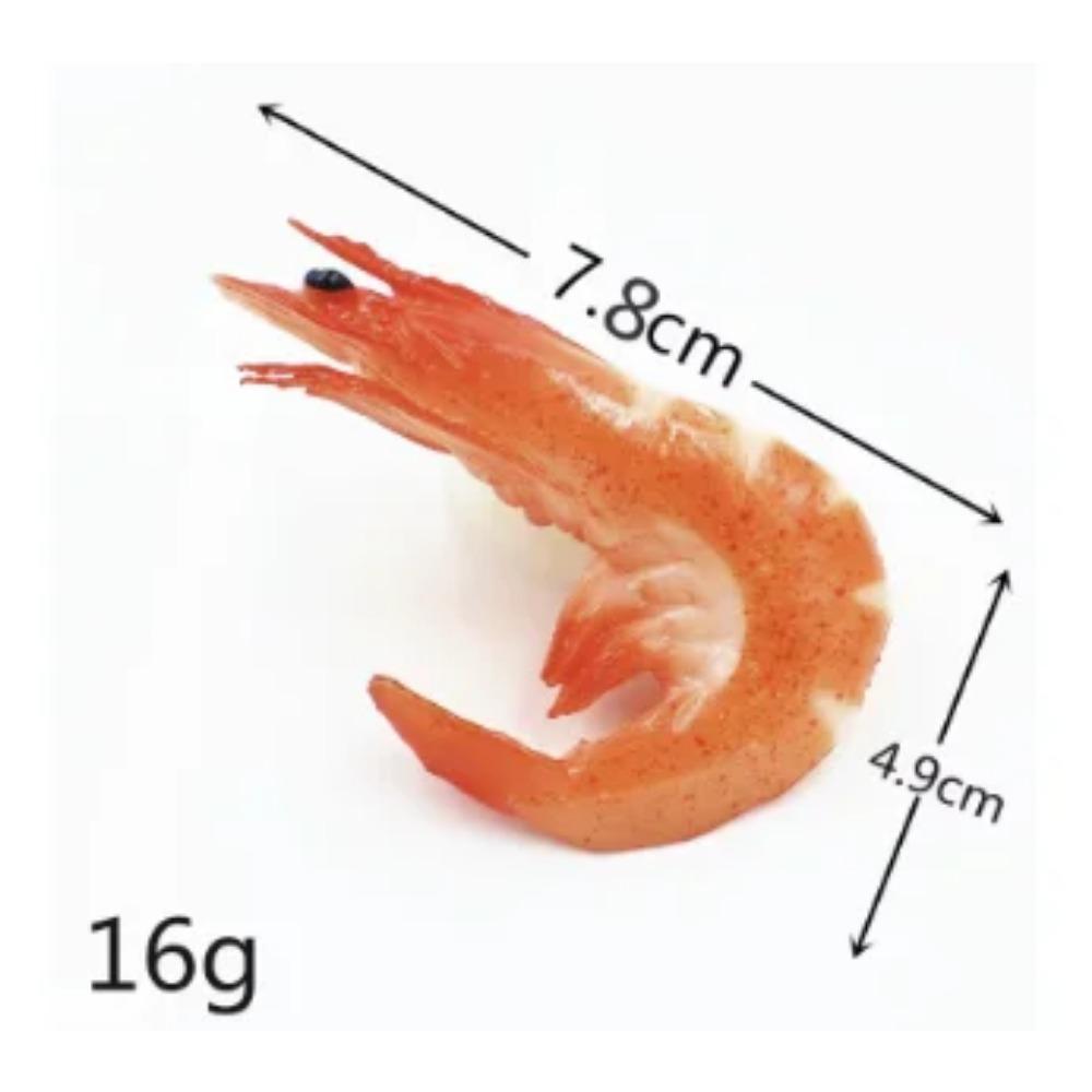 

Имитация креветки Модель поддельной еды ПВХ Лобстер Кухонный реквизит для фотографии Витрина ресторана Свадебная вечеринка Домашний декор