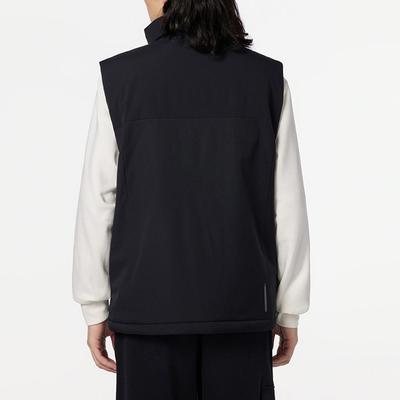 Vests Men's Black Stand Collar Moderate Other 5JD38661-BK