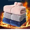 Women's Plus Size Double-Sided Coral Fleece Hoodie - Warm, Thick Home Coat for Autumn/Winter