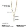 Cross-Border Natural Baroque Pearl Pendant Necklace - Seaside Summer Y-Shaped Chain for Women