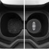2Pcs Car Cup Mat  Auto Cup Slot Non-Slip Coaster For Lincoln Z Navigator Town-car Aviator MKZ Corsair Continental MKX MKS MKC aq1