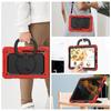 Stand Armor Case Universal For Galaxy Tab S8 S7 11" SM-X700 706 SM-T870 T875 T876 With Rotating Handle Grip Cover Shoulder Strap