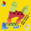 Construction Set Color Block Basic Bucket 50 Pieces (6 Units)