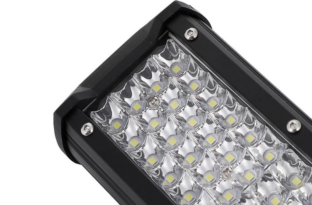 Kanoan LED Work Set of Deck Boat Snow Large Light Truck Flexible Energy Compatible with Various Work Headlight Light, 144W, 2, Floodlight, Light,