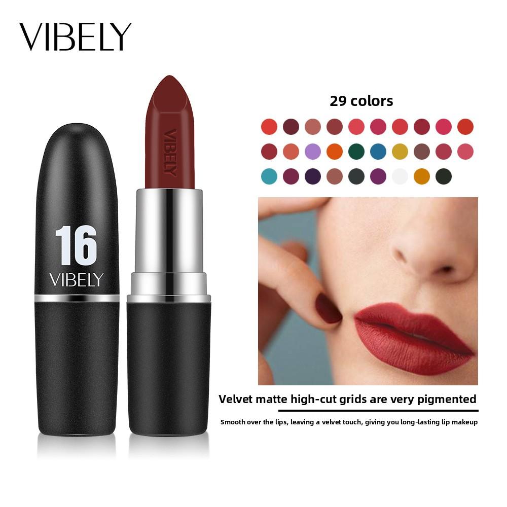 VIBELY Clarinet Matte Bullet Matte Waterproof Non-stick Cup Lipstick