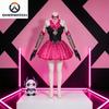 Overwatch Dva Hana Song Cosplay Kostüm Mit Leinenstoff Für Anime Fans