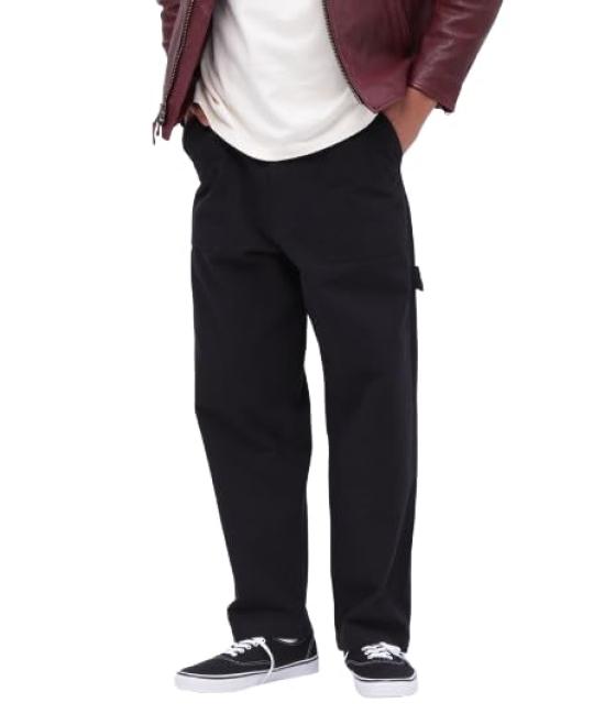 AVIREX COTTON TWILL PAINTER PANTS XL 010 black 783-4210011