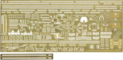 Fujimi Model 1/700 Grade Up Parts Series No. 10: Photo-Etched Parts for the Japanese Navy Battleship Nagato (Gup-10)