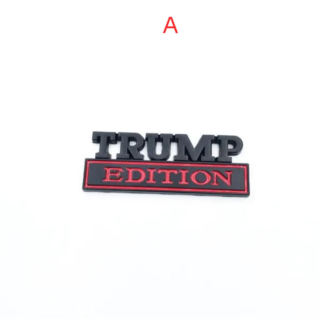 

1 шт., эмблема Trump Edition, автомобильная наклейка для C/ompass P/atriot R/enegade F/ord F150 F250 F350 C/hevrolet GMC Hummer D/odge и т. д.. Все автомобили A