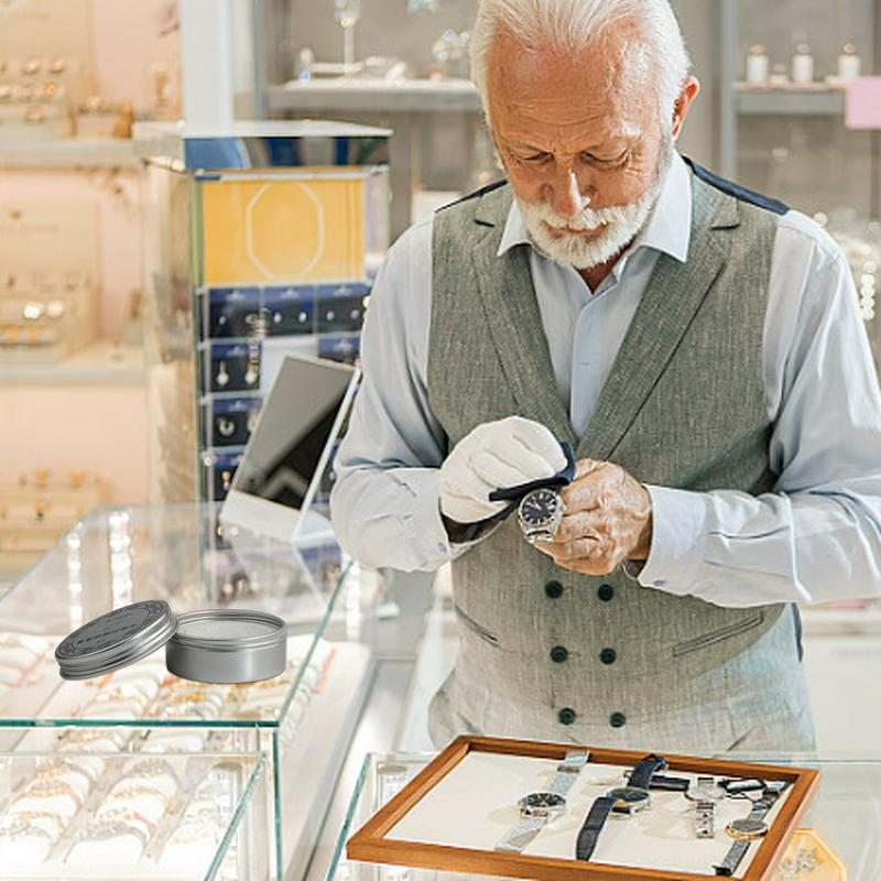 Kratzentferner Metalluhr Schmuck 30g Poliercreme Politur Metall Entrostungswerkzeuge Geeignet für Uhr- und Schmuckrenovierung