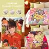 J-pop N-Naniwa D-Danshi Throw Flannel Throw Blanket, Lightweight Cozy, Durable Washable Cute Cool