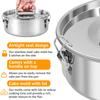 1.5QT Flanform Edelstahl Flanform Runde Kuchenform Backzubehör für Kuchen Käsekuchen Pudding Dessert Küchenzubehör
