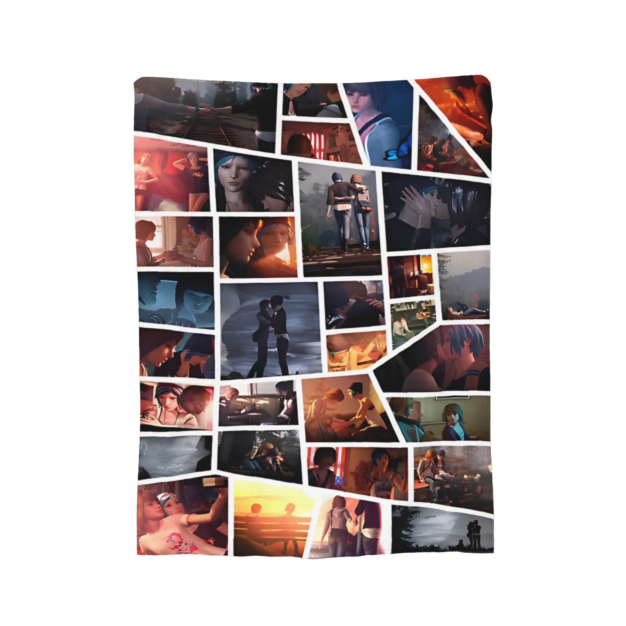 

Transparent Life is Strange Blanket Flannel Ultra-Soft Throw Blankets for Bedroom Sofa Bed Rug 75x90cm
