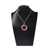 Ethnic style, personality trend, ceramic, geometric colorful fish, long pendant, necklace, premium versatile autumn and winter models