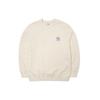 New MLB Cashew Flower Sweatshirts Unisex Milk White 3AMT53014-50CRS