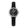 Flowery Time Solar 3 ATM Water Mineral Black [AngelHeart] Watch, Powered, Resistant, Glass, Dial, OAA25S-BK-BK-AM, Women's [Authentic]
