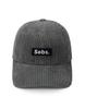 Sebseu Corduroy Gray Ball Cap