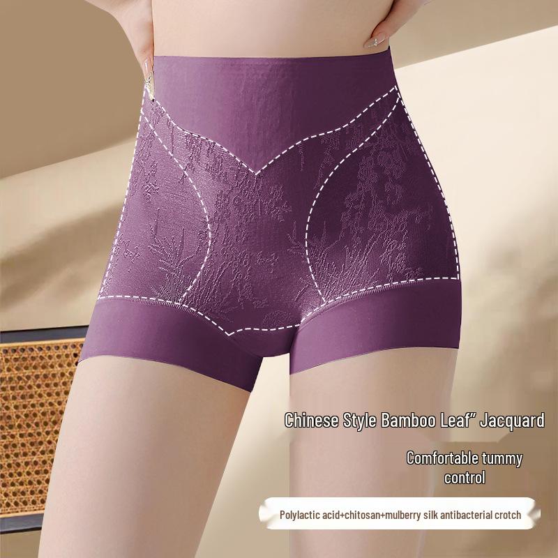 2025 Damen High-Waist Bauchkontrolle Po-Lifting Höschen – Chinesischer Stil, Kein Hochrutschen, Leichte Formung