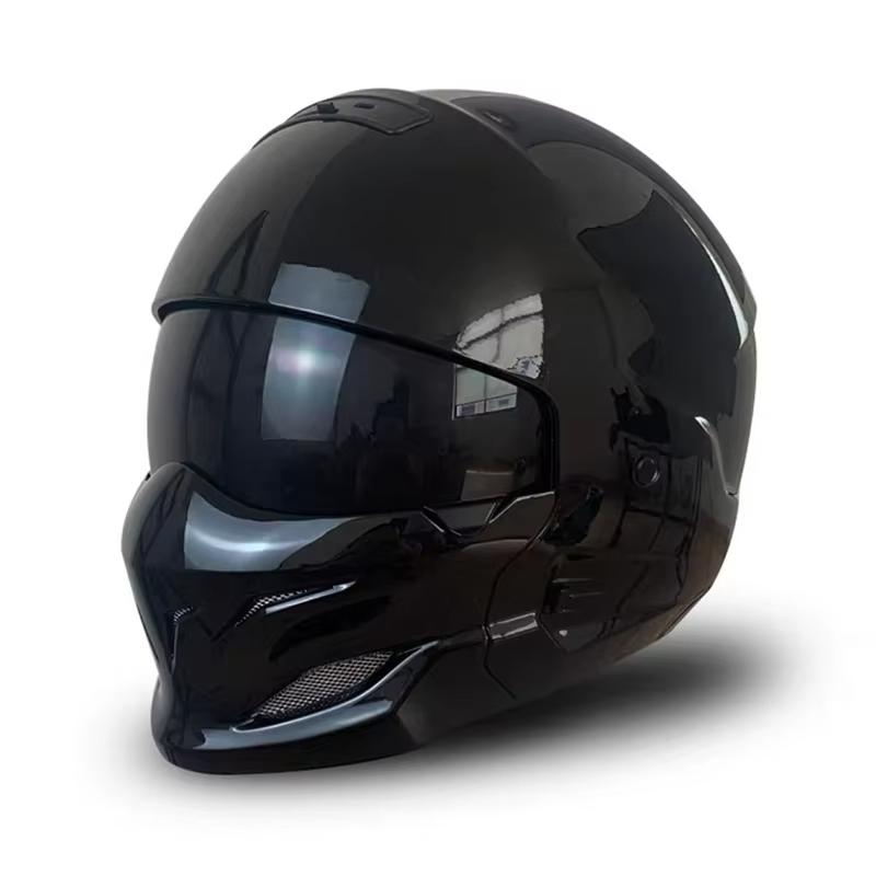 Motorcycle Helmet Retro Modular Open Face Full Face Helmet DOT Approved Detachable Capacete De Moto Helmet Four Seasons