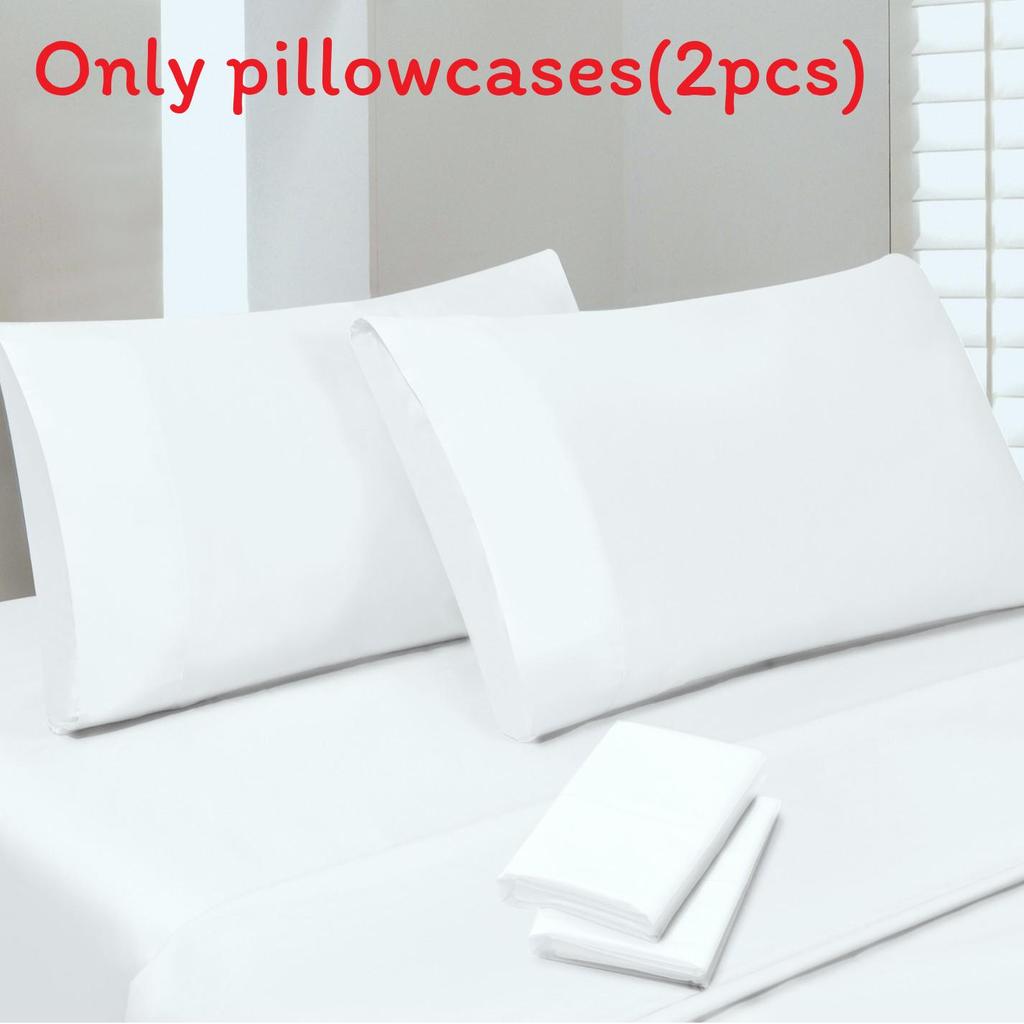 

Cotton Pillowcase Set With Modern Minimalist Design For Home Sleep Comfort 35x50cm белый