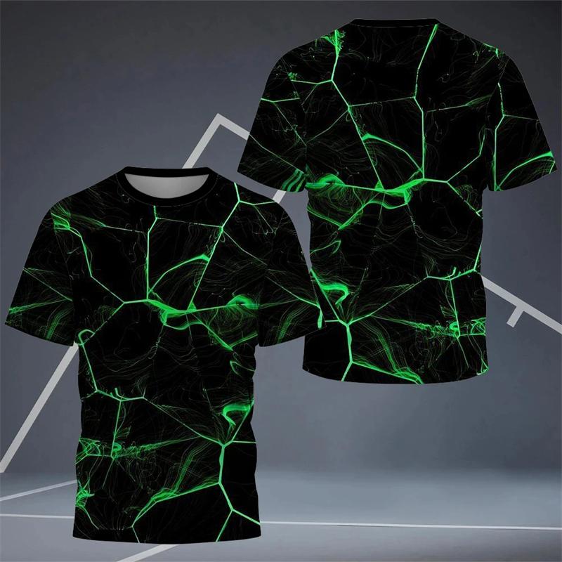 Summer Men's Outdoor Sportswear Running Fitness Short Sleeved Round Neck Top Fashionable Casual Comfortable Jersey