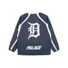 Palace New Era Palace X New Era Collaborative Detroit Tigers Drill Long Sleeve Crew Neck T-Shirt Men Tops Navy P21DNSS005