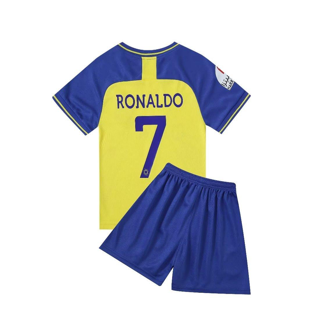 

22-23 Riyadh Home Court No. 7 National Team Football Jersey Children S Jersey Size 14-30 14 yards/90