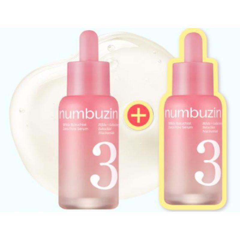 numbuzin No.3 Bifida Bakuchiol Zero Pore Serum (30ml+30ml)