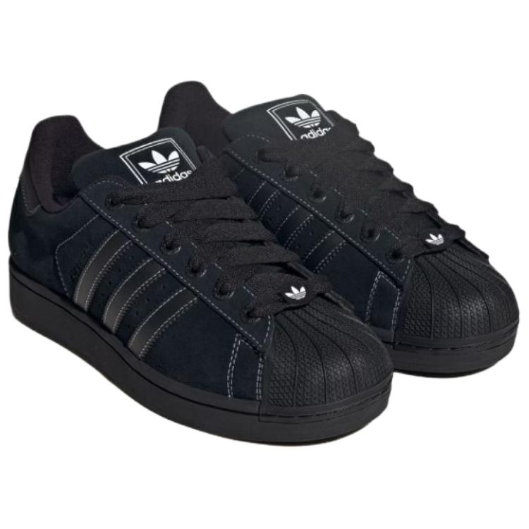 Adidas Originals Superstar 2 Comfortable Soft Skate Shoes Unisex Sneakers Black KI9520