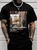 2026 Unisexs Casual Cotton Streetwear New York Brooklyn Street View HighQuality Clothing Fashionable TShirts Cotton TShirts