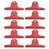 10pcs Metal Binder Clips Multipurpose Electroplating Rustproof Large Paper Clamps for Office School