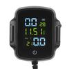 Motorrad Reifendruckkontrolle Professionell 12V USB-Laden Moto TPMS Stabil QC3.0 Schnellladung für Motorrad