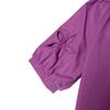 VONDA Sommer Damen Rundhals Halbarm Spitze Häkeln Patchwork Freizeitkleid