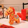 Lucky Horse Plush Toy 2026 Year of The Statue Stuffed Pony Doll Auspicious Festival Decor Gift for Adult Child Family