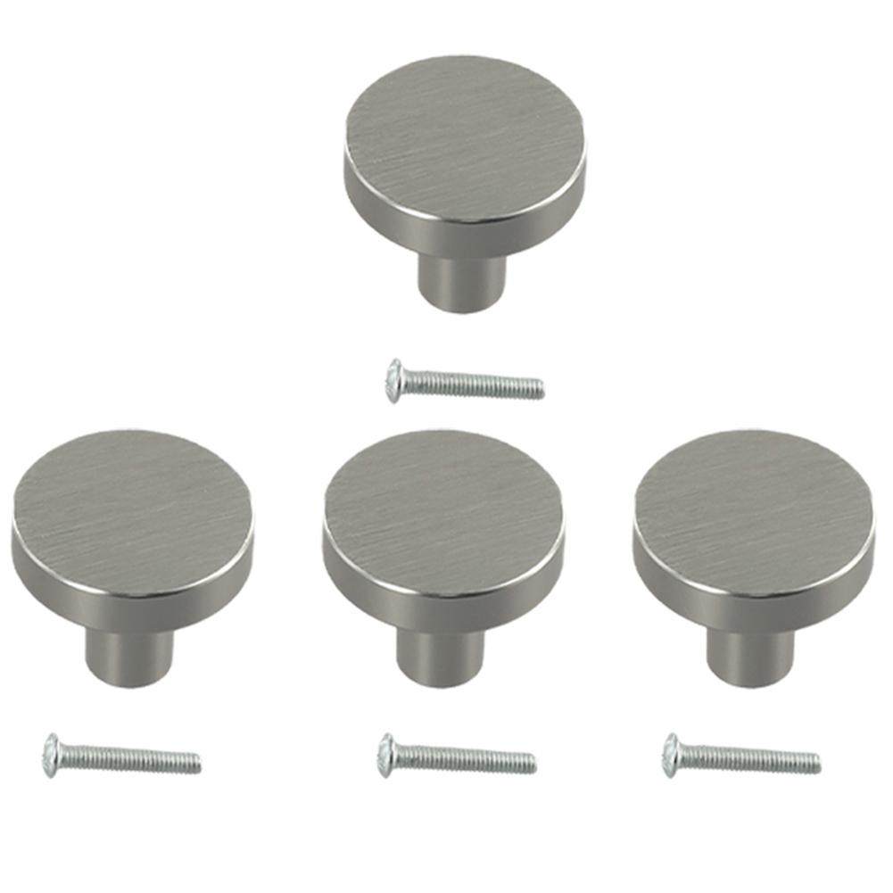 4/10pcs Cabinet Knobs Dresser Knobs Single Hole Round Handle Kitchen Cupboard Door Furniture Hardware