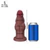 Super Size Realistic Dildo Silicone Adult Sex Toy for Women, Anal Dilator Massage Pleasure Toy