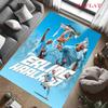 football star Carpet Rug for Living Room Bedroom Home Sofa Decoration,Kids play Nonslip Floor Mat