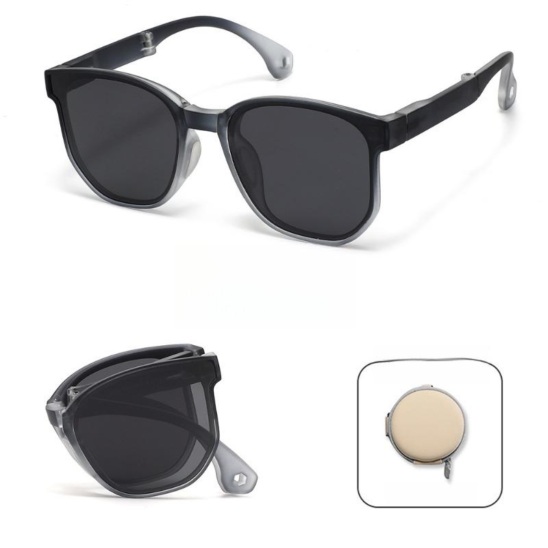 1 шт. Новые модные детские складные солнцезащитные очки для улицы, солнцезащитные складные детские солнцезащитные очки