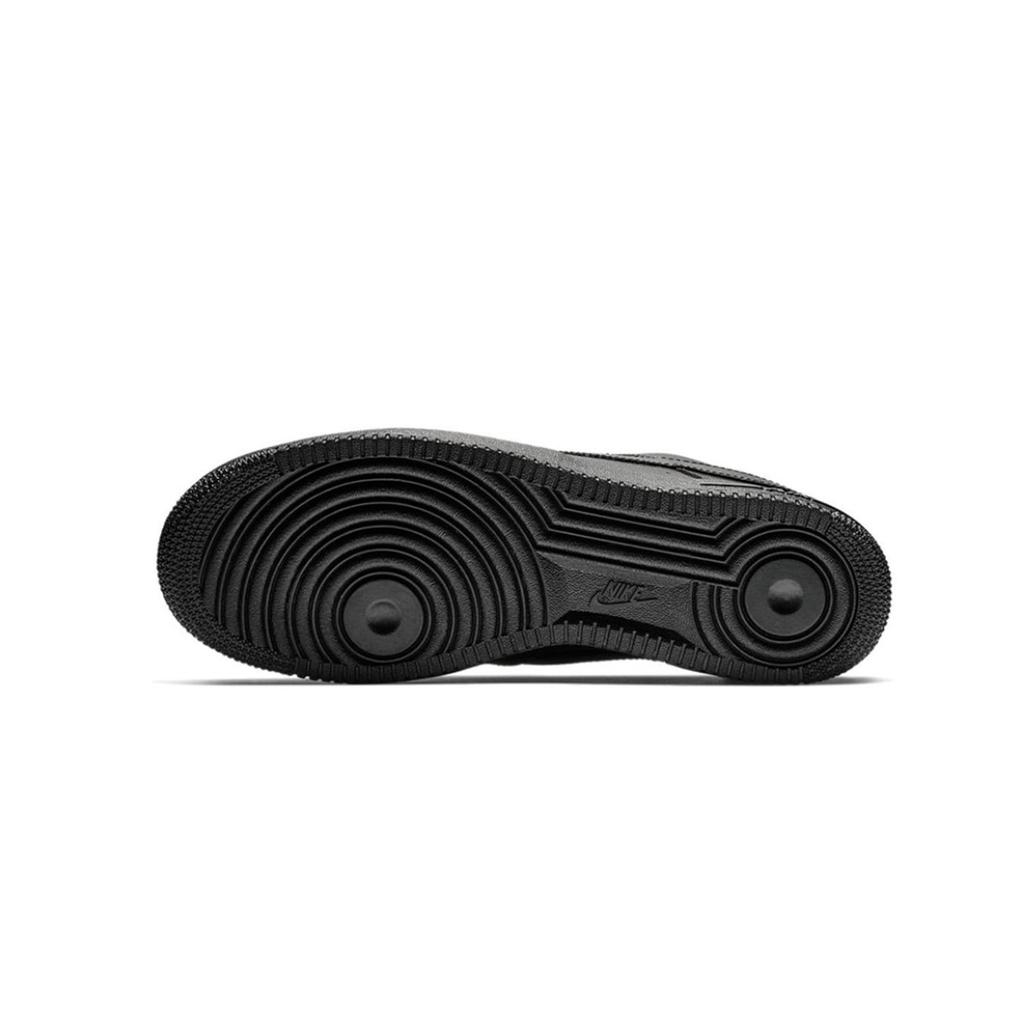 Nike Air Force 1 Silver Winged Warrior Abrasion Resistant Low top Skateboard Shoes Unisex Black Silver CW2288-001(Team830-)