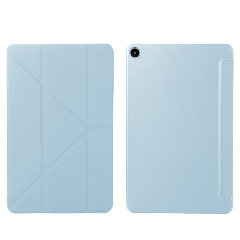 

Case for Samsung Galaxy Tab S10 lite 10.9 Funda Galaxy tab S9 FE 10.9 A8 10.5 A9 A11 plus 11 8.7 inch Tablet Cover Smart Leather Tab A8 10.5 inch небесно-голубой