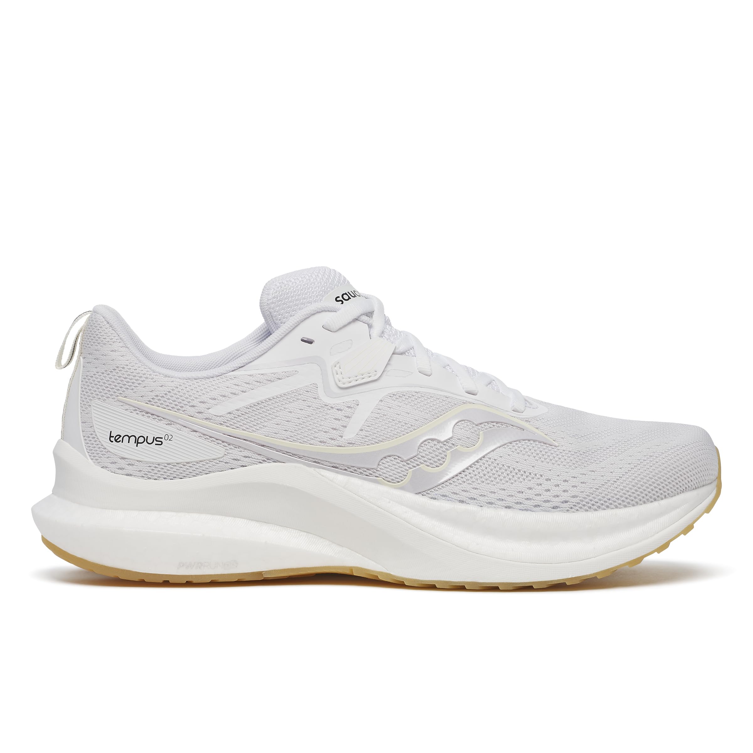 

Saucony TEMPUS 2 Running cm Men s Shoes, WHITE/GUM, 28.0