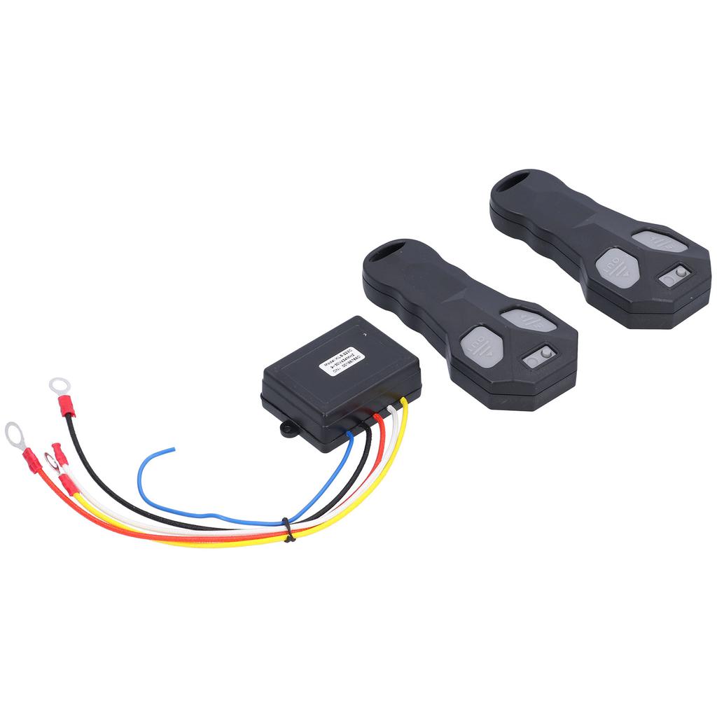 2pcs Wireless Winch Remote Control 12V Electric Replacement for Jeep ATV Truck Universal