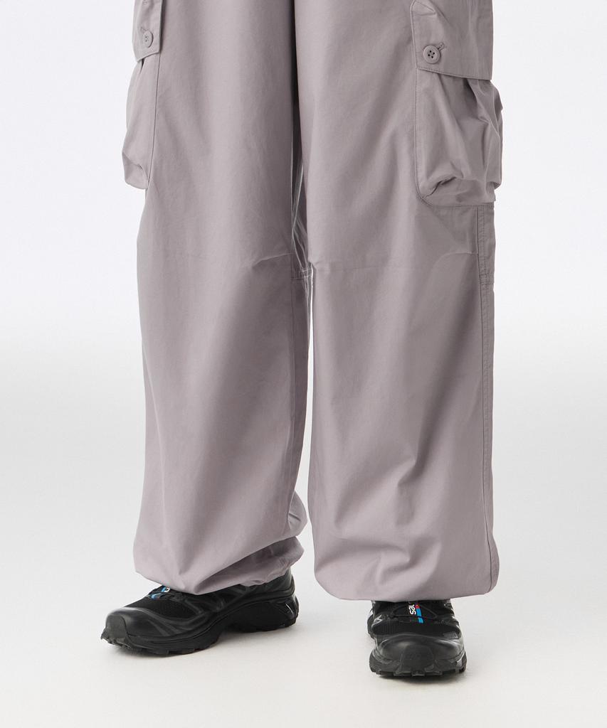 MUSINSA STANDARD WOMAN Women'S Cotton Parachute Cargo Pants [Purple Grey]