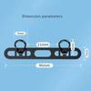 Xiaomi 4/1PCS Luxury Stainless Steel Mobile Phone Lanyard Patch Gasket Upgrated Metal 0.4mm Thin CellPhone Tether Tab Safety Connecter