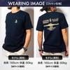 Fuji Uniforms JSDF T-Shirt (Left Chest Pocket Submarine Emblem) JMSDF Military One-Point Dolphin Rising Sun Flag Warship Submarine 100% Cotton (OD, M)
