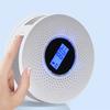 2 in 1 Carbon Monoxide Detector Portable CO Monitor Air Quality Monitor Smoke Alarm  Garage